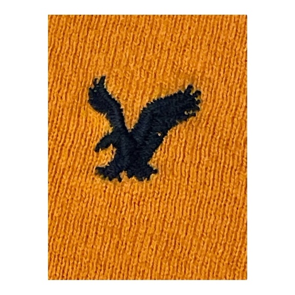 American Eagle Orange Sweater Men’s Medium Beautiful! ⭐️ - Picture 3 of 6
